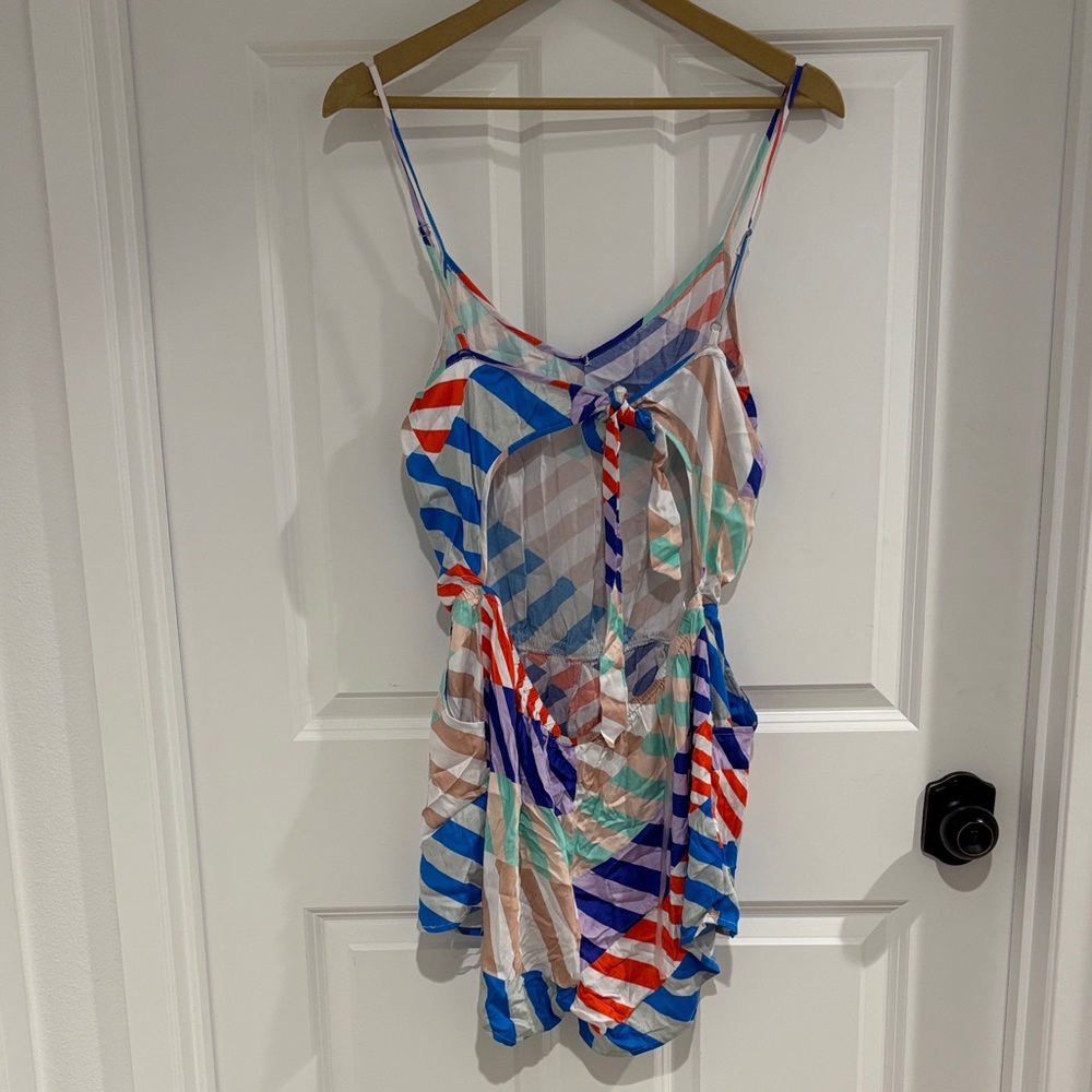 The Bikini Lab Multicolor Striped Romper - Picture 5 of 6